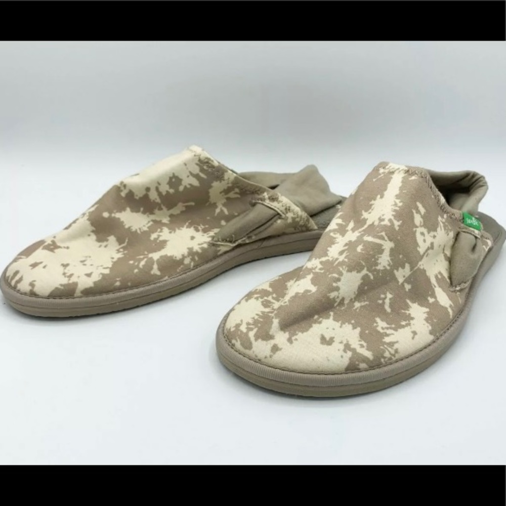 Sanuk Yoga Sling Cruz Prints Women’sSize 9 Tie Dye